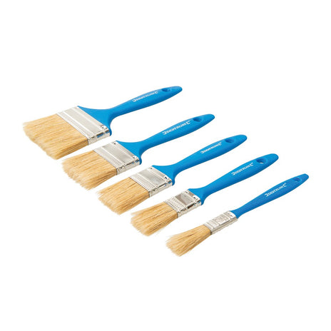 Silverline Disposable Paint Brush Set 5 Piece