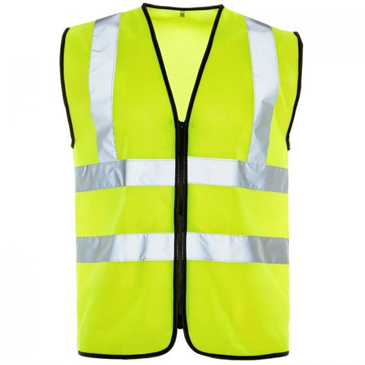 Supertouch Hi-Vis Zipped Waistcoat