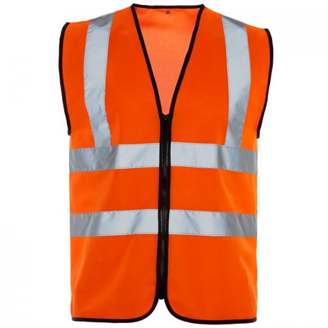 Supertouch Hi-Vis Zipped Waistcoat