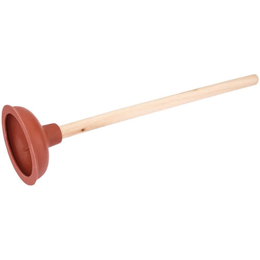 Plunger 135mm Wooden Handle