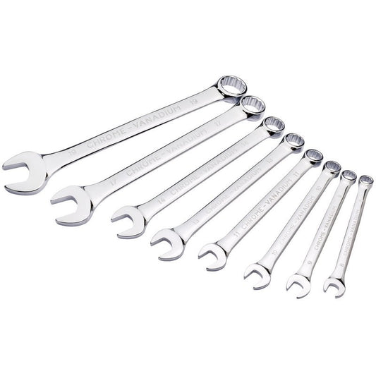 Draper Hi-Torq Metric 8 Piece Combination Spanner Set