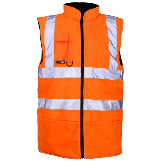 Supertouch Hi-Vis Reversible Bodywarmer