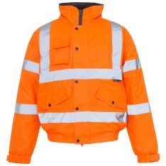 Supertouch Hi-Vis Bomber Jacket