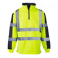 Supertouch Hi-Vis Two-Tone Rugby Shirt