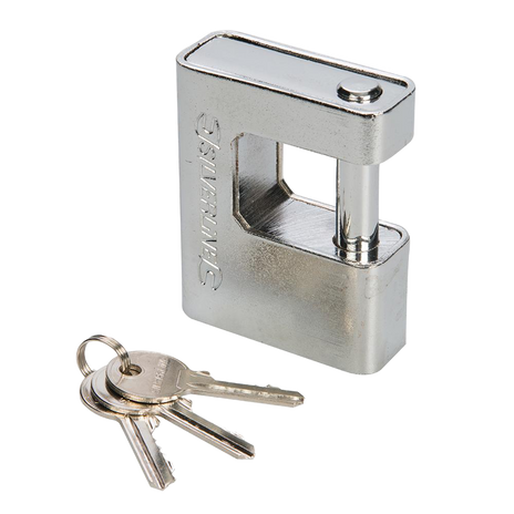 Silverline Close Armoured Shutter Lock Padlock