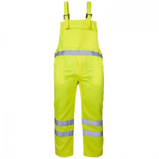 Supertouch Hi-Vis Polycotton Bib & Brace