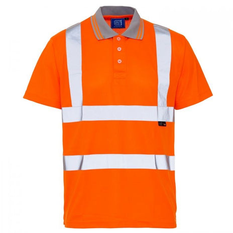 Supertouch Hi-Vis Short Sleeve Polo Shirt