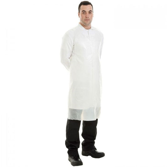 Supertouch 20 Micron Pe Aprons Flat-Packed