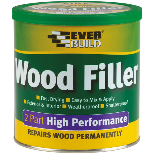 Everbuild 2-Part High Performance Wood Filler Light 500G