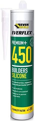 Everbuild 450 Low Mod Builders Silicone Translucent 300ml