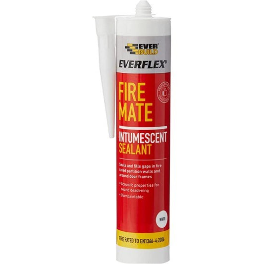 Everbuild Fire Mate Intumescent Acrylic Sealant 295ml White