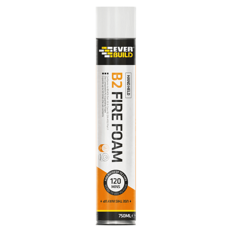 Everbuild B2 Fire Rated Expanding Foam 750ml