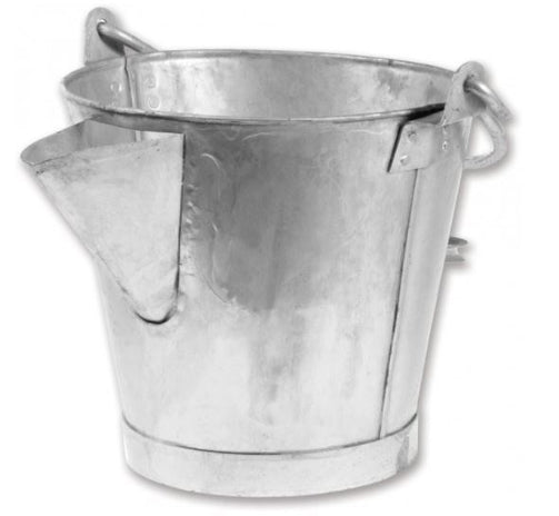 Tarson Bucket Tar Bucket Galvanised V Lipped – Nixon Safety