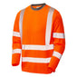Leo Capstone T08 EcoViz Performance+ Sleeved T-Shirt - ISO 20471 Class 3