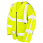 Leo Merton S15 EcoViz LFS Zipped Sleeved Waistcoat (EN 14116) - ISO 20471 Class 3