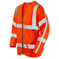 Leo Merton S15 EcoViz LFS Zipped Sleeved Waistcoat (EN 14116) - ISO 20471 Class 3