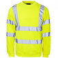 Supertouch Hi-Vis Crew Neck Sweatshirt