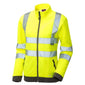 Leo Hollicombe SSL03 EcoViz Womens Zipped Sweatshirt - ISO 20471 Class 2