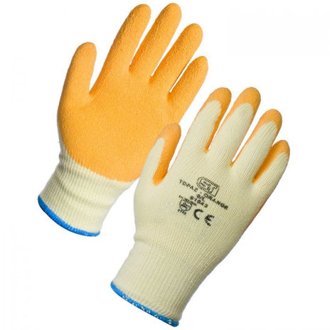 Supertouch Topaz Latex Palm Coated Glove