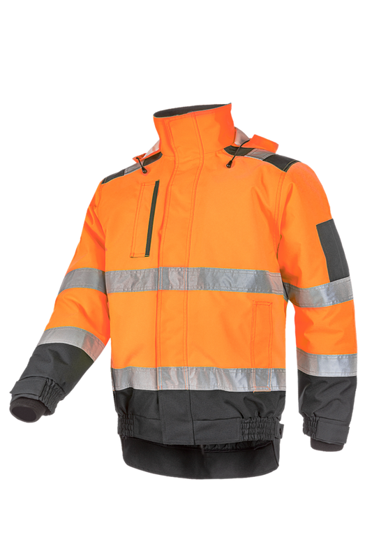 Sioen Croston Hi-Vis Winter Bomber Jacket