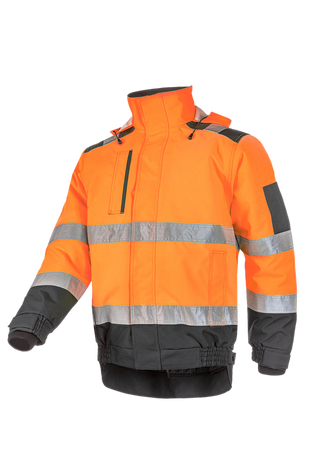 Sioen Croston Hi-Vis Winter Bomber Jacket