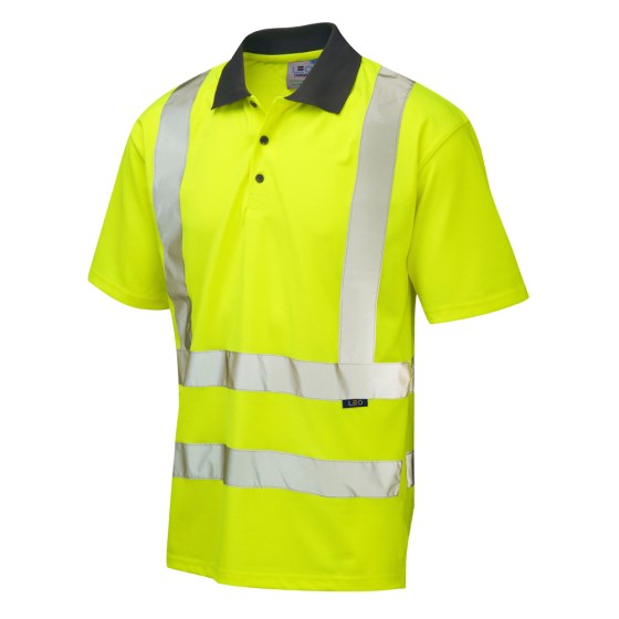 Leo Rockham P02 EcoViz Performance Polo Shirt - ISO 20471 Class 2