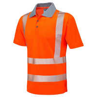 Leo Woolacombe P03 EcoViz Performance+ Polo Shirt - ISO 20471 Class 2