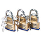 Draper Solid Brass Padlocks - High Security 60mm (Pack Of 6)