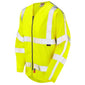 Leo Huish S25 EcoViz LFS/AS Sleeved Zip Waistcoat (EN 14116 & EN - ISO 20471 Class 3