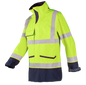 Sioen Falcon Hi-Vis Rain Jacket With Arc Protection