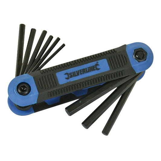 Silverline Hex Key Imperial Expert Tool 9 Piece