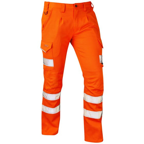 Leo Kingford CT04 EcoViz Stretch Cargo Trouser - ISO 20471 Class 1