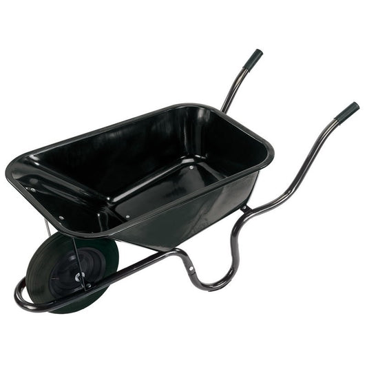 Draper Expert Heavy Duty Flat Packed Pneu. Wheelbarrow 85 Litre