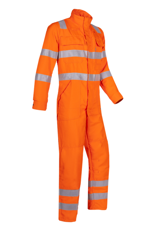 Sioen Warwick Hi-Vis Orange Coverall With Arc Protection