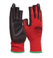 Polyco Matrix Red Pu Fingerless Gloves