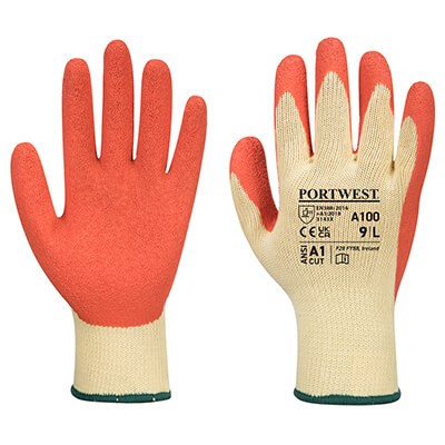 Portwest Premium Latex Grip Glove