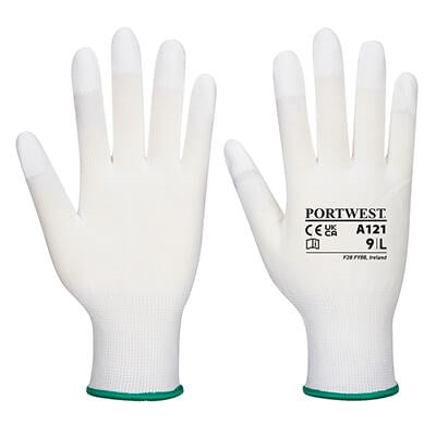 Portwest Pu Fingertip Glove White