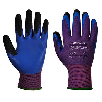 Portwest Duo-Flex Dual Latex Palm Coated Glove