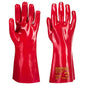 Portwest Pvc Gauntlet 35cm Red - XL-10.5