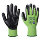 Portwest Green Cut D Nitrile Foam Coated Glove