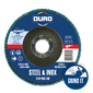 Duro Standard Angled Flap Disc - Steel & Inox