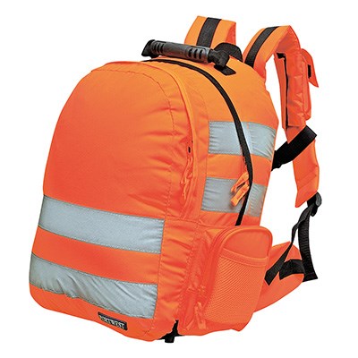 Portwest Quick Release Hi-Viz Orange Ruck Sack