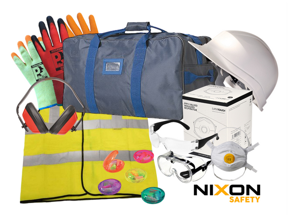 Portwest PPE Kit Bag Bundle - 10 Piece Site Safety Starter Kit