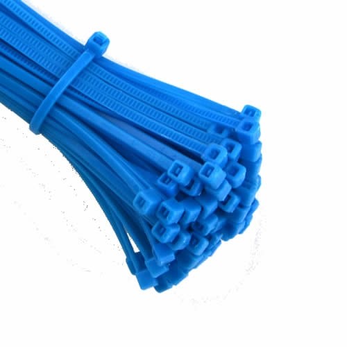 Standard Cable Ties Blue 4.8mm x 200mm Pack Of 100