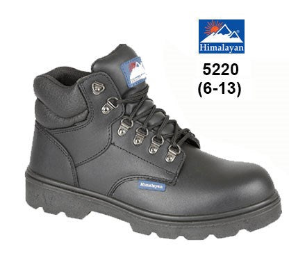 Himalayan Black Fully Waterproof Safety Ankle Boot S3