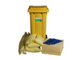 120L Chemical Spill Response Kit  2 Wheel Pe Bin