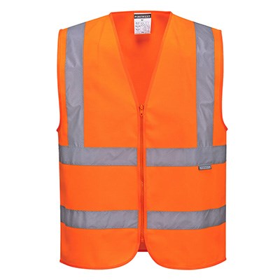 Portwest Hi-Vis Zipped Waistcoat