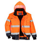 Portwest Hi-Vis Contrast 3-In-1 Bomber Jacket