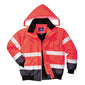 Portwest Hi-Vis Contrast 3-In-1 Bomber Jacket