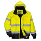 Portwest Hi-Vis Contrast 3-In-1 Bomber Jacket